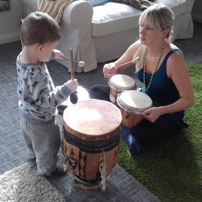 Daffodils Outdoor Nursery Drum Playing