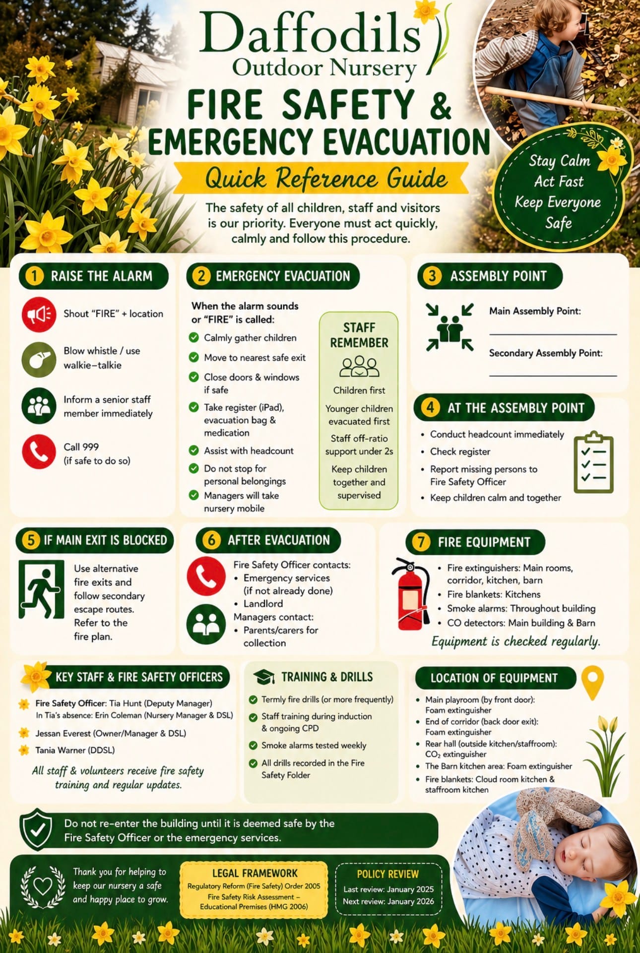 Fire Safety and Emergency Evacuation